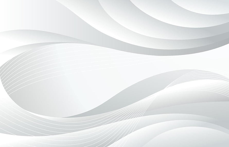 Abstract White Wavy Lines Background With Smooth Curves And Minimalist Design HD wallpaper