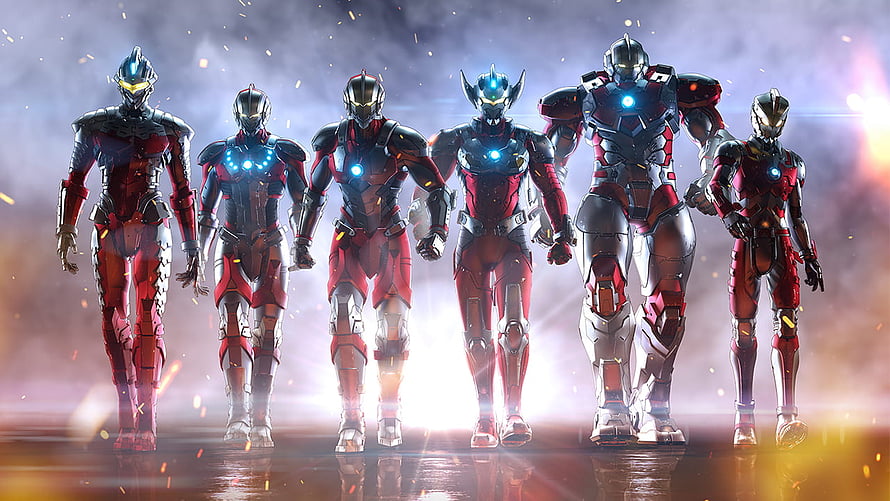 Ultraman Season 2 Character Lineup in Futuristic Red and Silver Armor, Ultraman Season 2 Gets New Details and a Teaser Poster Ahead of Its 2022 Premiere on Netflix HD wallpaper
