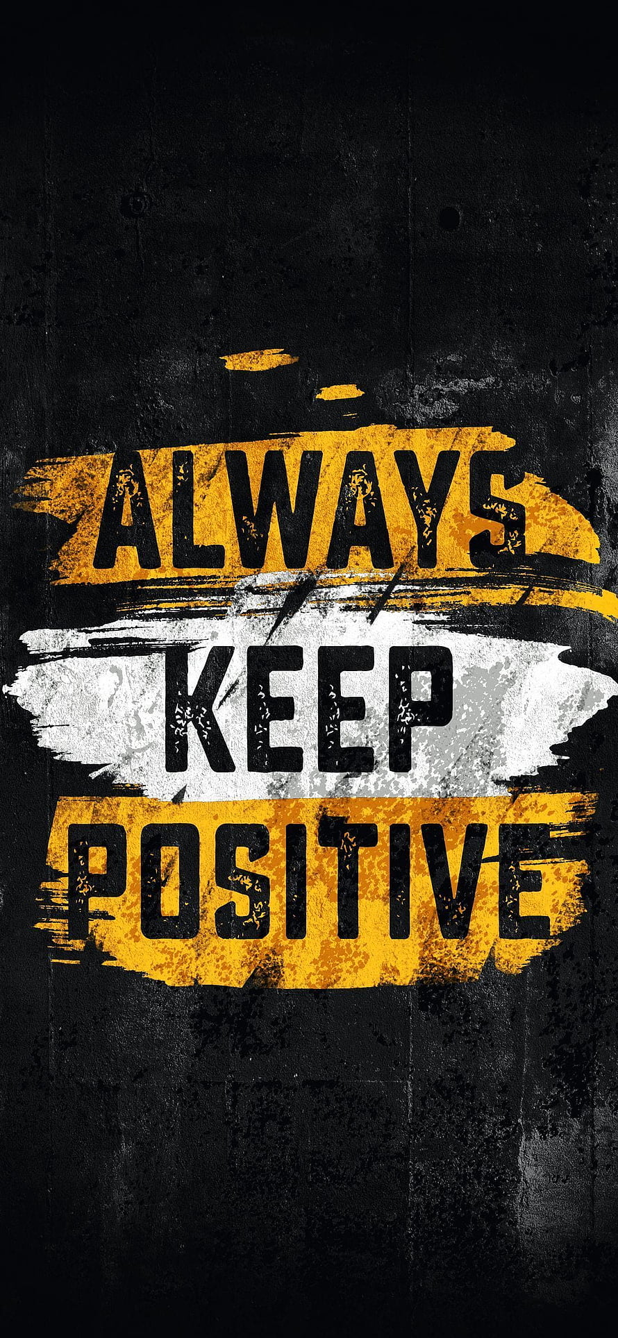 Gritty Grunge Motivational Quote Design with Bold Typography on Dark Textured Background HD phone wallpaper