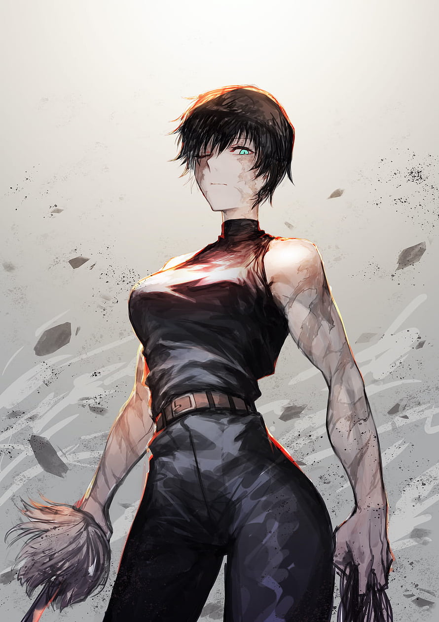 Maki Zenin Jujutsu Kaisen Anime Character Illustration HD phone wallpaper
