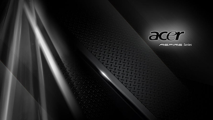 Acer Aspire Series Dark Metallic Laptop Design Wallpaper HD wallpaper