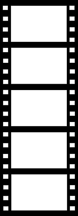 Minimalist Black and White Film Strip Border Design for Creative Projects HD phone wallpaper