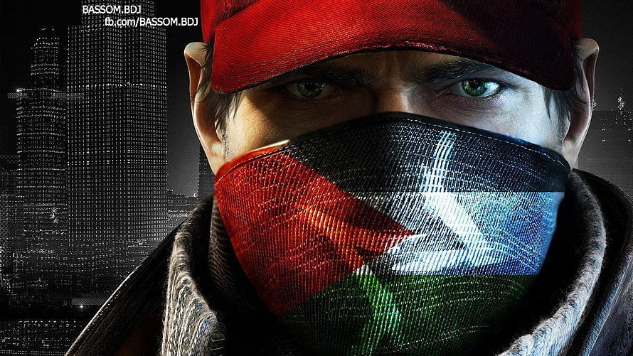 Close-up of a man wearing a red cap and a face mask featuring the Palestinian flag design, Kumpulan Gambar Save Palestina Terbaru 2017, bendera palestina HD wallpaper