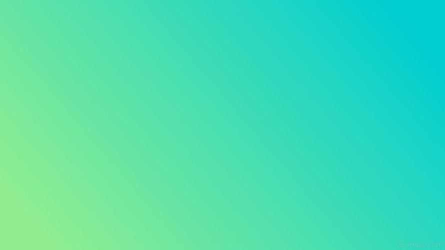 Smooth Mint Green to Turquoise Diagonal Gradient Background HD wallpaper