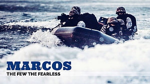 Marcos Navy SEALs in Rigid Inflatable Boat During Tactical Sea Operation HD wallpaper