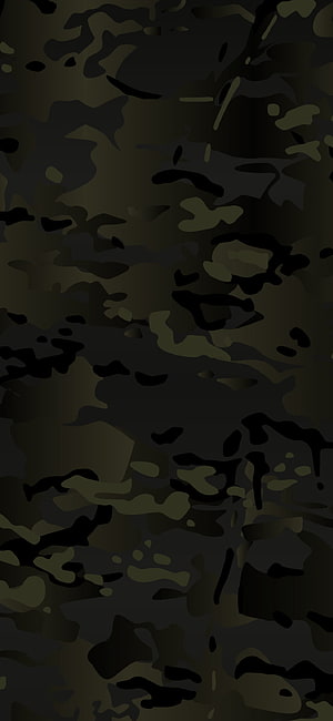 Dark Multicam Military Camouflage Pattern with Black and Olive Green Tones HD phone wallpaper