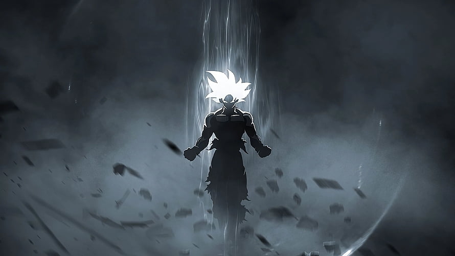 Goku Ultra Instinct Sign Dragon Ball Super Anime Wallpaper HD wallpaper