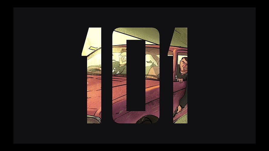 Seedhe Maut 101 Episode Title Card with Comic Style Car Scene HD wallpaper