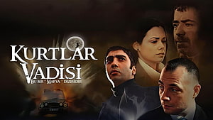 Valley of the Wolves Turkish Crime Drama Series Poster with Character Portraits HD wallpaper