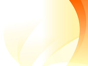 Minimalist Abstract Curves in Warm Orange and Soft Yellow Tones HD wallpaper