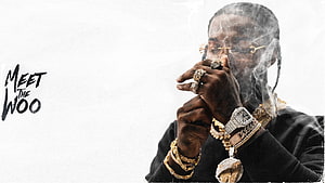 Pop Smoke Meet The Woo Album Artwork Portrait HD wallpaper