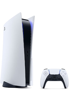Sony PlayStation 5 Console and DualSense Controller Product Shot HD phone wallpaper