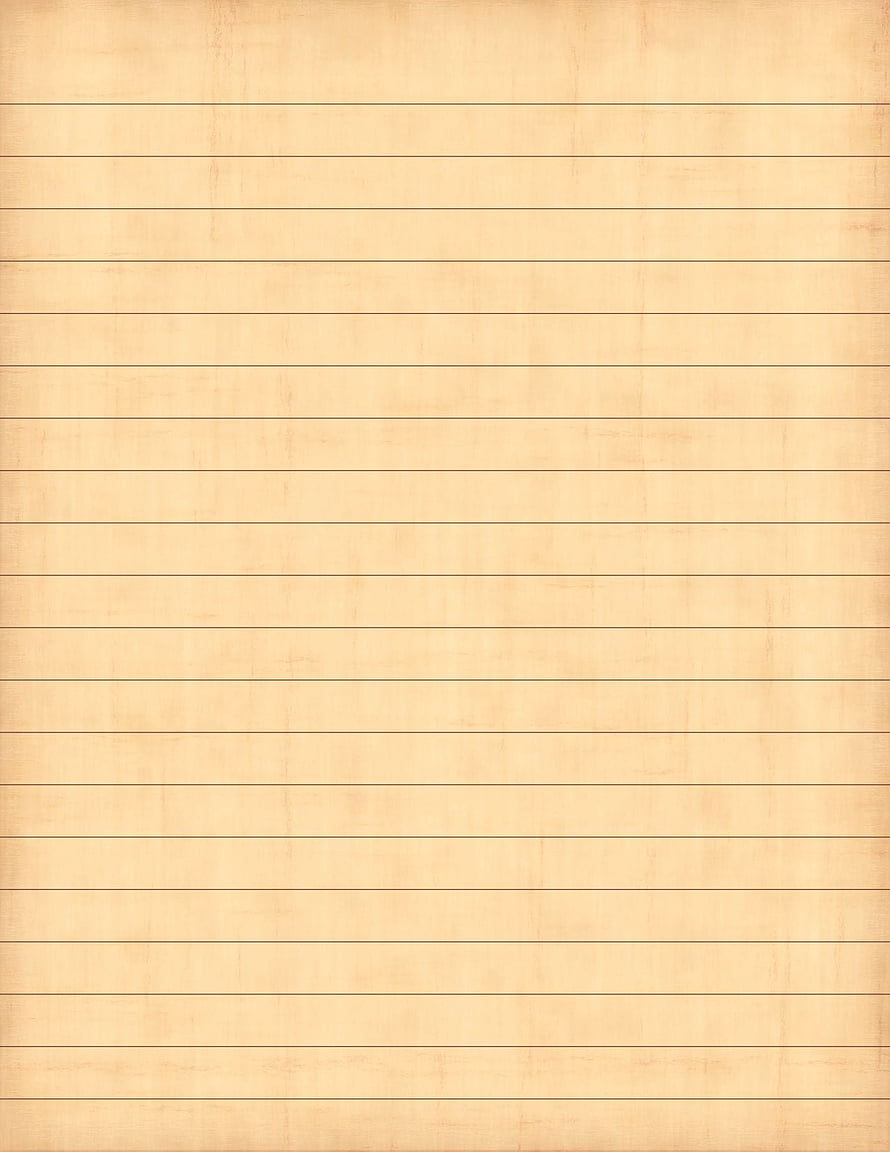 Vintage Aged Lined Paper Background with Horizontal Ruling and Warm Sepia Tones HD phone wallpaper