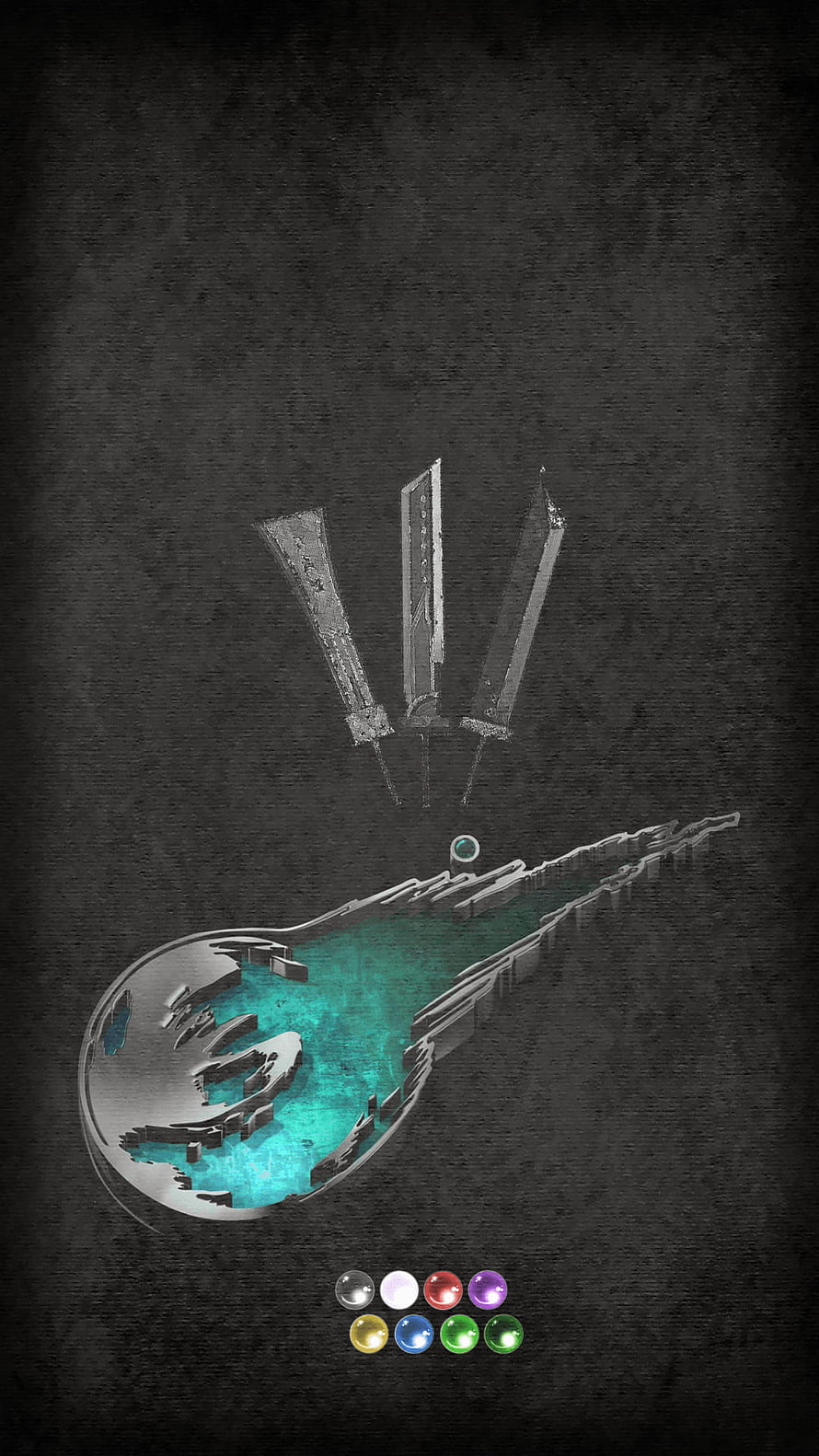 Final Fantasy VII Remake Mako Reactor and Materia Concept Art HD phone wallpaper