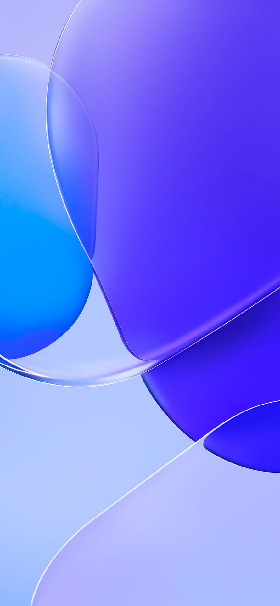 Huawei Nova 9 Pro Abstract Blue and Purple Gradient Wallpaper HD phone wallpaper