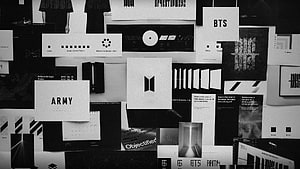 BTS Brand Identity and Visual Design System Wallpaper HD wallpaper