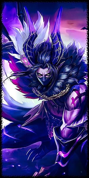 Moskov MLBB Dark As Night Skin Character Artwork HD phone wallpaper