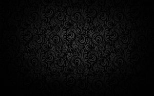 Dark Vintage Damask Wallpaper With Elegant Floral Scroll Pattern HD wallpaper