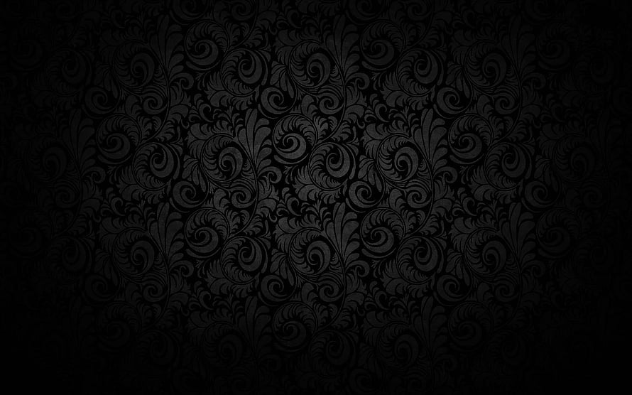 Dark Vintage Damask Wallpaper With Elegant Floral Scroll Pattern HD wallpaper