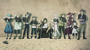 Black Clover Black Bulls Squad Group Portrait Anime Wallpaper HD wallpaper