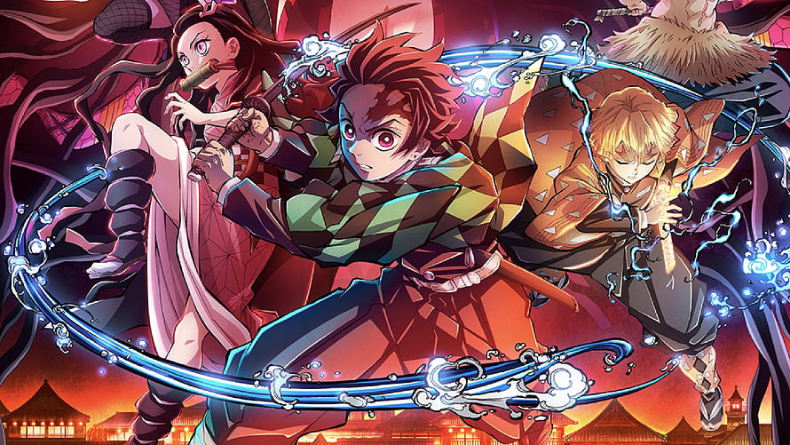 Demon Slayer Tanjiro Nezuko Zenitsu Water Breathing Anime Wallpaper HD wallpaper