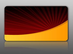 Abstract Red and Yellow Sunburst Background with Curved Gradient Waves HD wallpaper