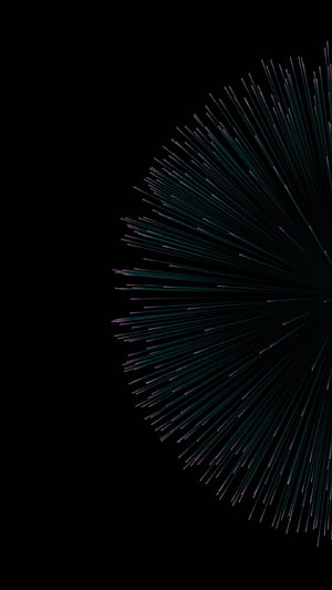 Abstract Dark Background With Radiating Neon Lines And Geometric Burst Pattern HD phone wallpaper