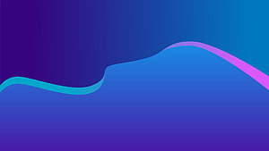 Abstract Blue and Purple Gradient Wave Background HD wallpaper