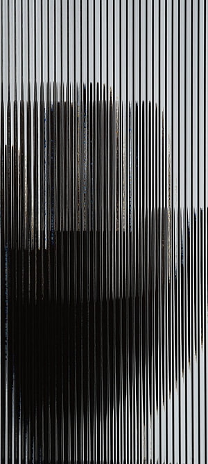 Abstract Vertical Stripes Glitch Art Wallpaper HD phone wallpaper
