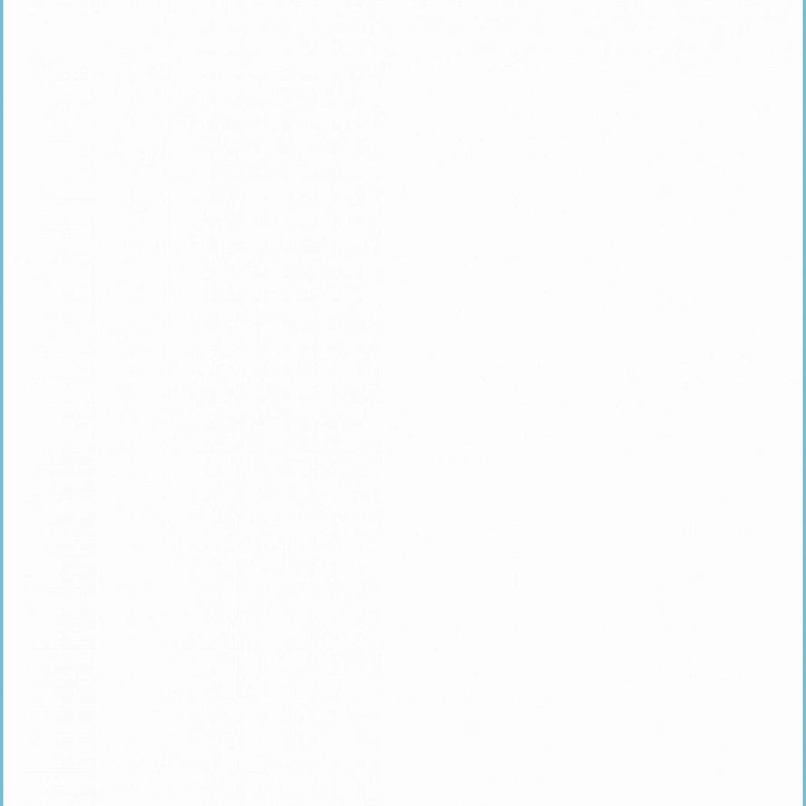 Minimalist Solid White Background with Subtle Cyan Border Frame HD phone wallpaper