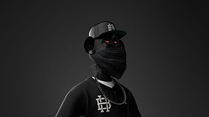 Hapebeast NFT Digital Artwork: Stylized Gorilla in Streetwear and Cap HD wallpaper