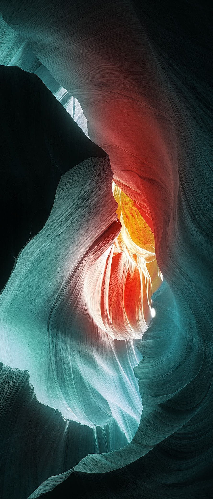 Antelope Canyon Arizona Slot Canyon Light Beams HD phone wallpaper