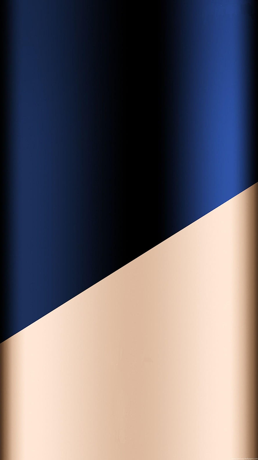 Samsung S8 Edge Curved Screen Abstract Blue and Gold Geometric Wallpaper HD phone wallpaper