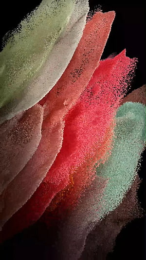 Abstract Colorful Sand Dunes Wallpaper HD phone wallpaper