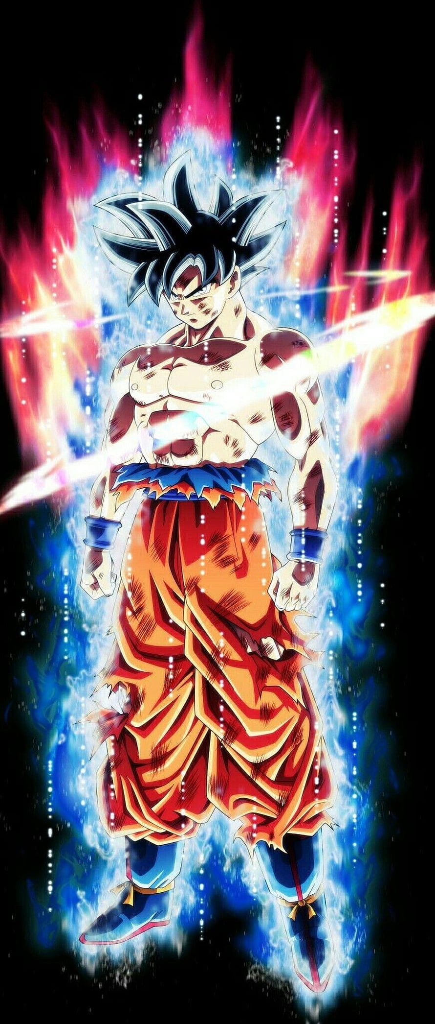 Goku Ultra Instinct Sign Anime Wallpaper HD phone wallpaper