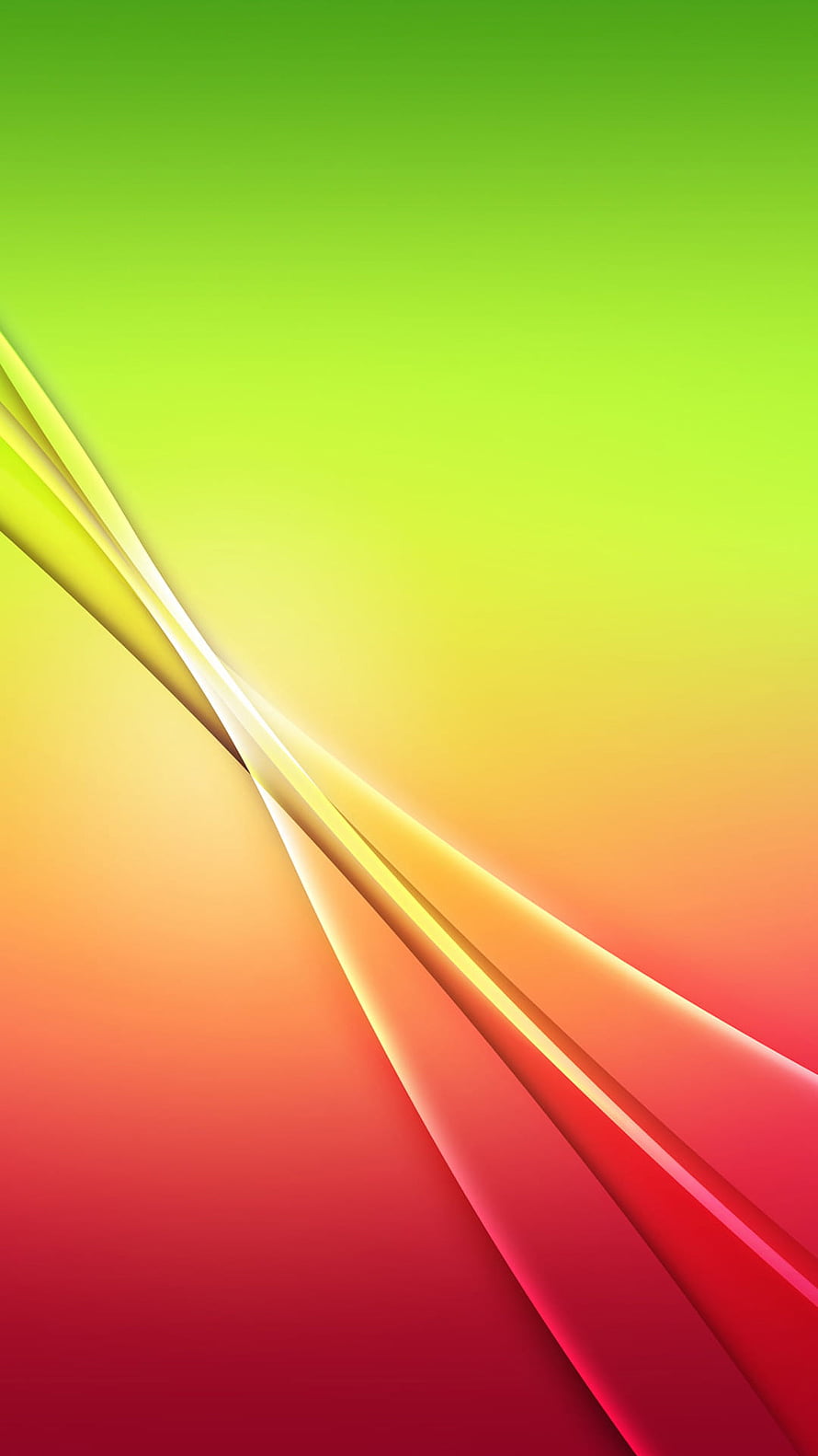 Vibrant Abstract Gradient with Diagonal Light Streaks in Green, Yellow, and Red HD phone wallpaper