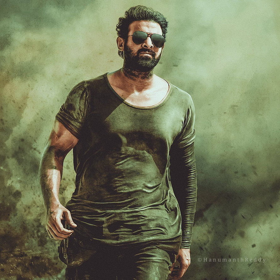 Prabhas in Kalki 2898 AD wearing sunglasses and green shirt HD phone wallpaper