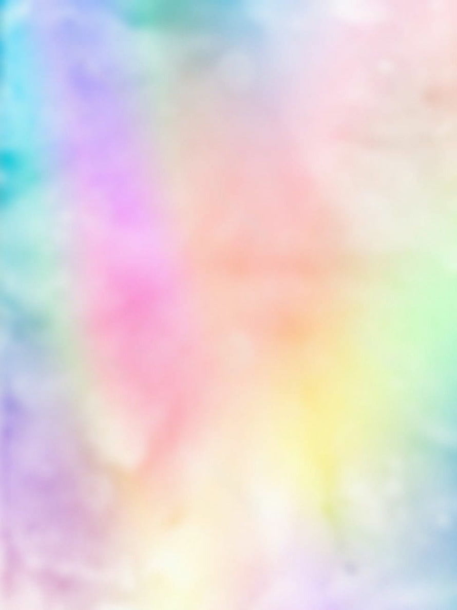 Soft Pastel Watercolor Gradient with Blended Pink, Blue, and Yellow Hues HD phone wallpaper