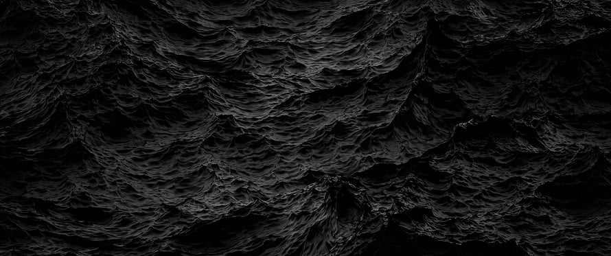Dark Churning Black Ocean Waves Abstract Texture Background HD wallpaper