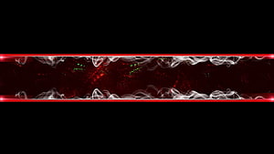 Dark Red Smoke Banner With Glowing Green Particles And White Wisps On Black Background HD wallpaper