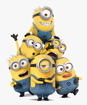 Group of Minions from Despicable Me Movie Franchise HD phone wallpaper