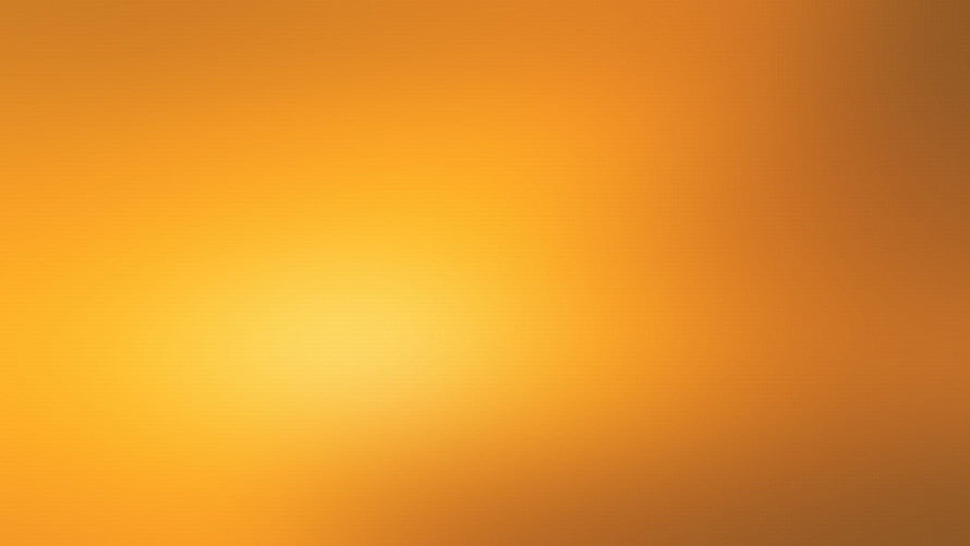 Warm Orange Gradient Background With Soft Yellow Glow And Smooth Color Transition HD wallpaper