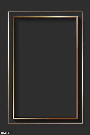 Elegant Black and Gold Geometric Frame Design with Layered Borders and Subtle Shadows HD phone wallpaper