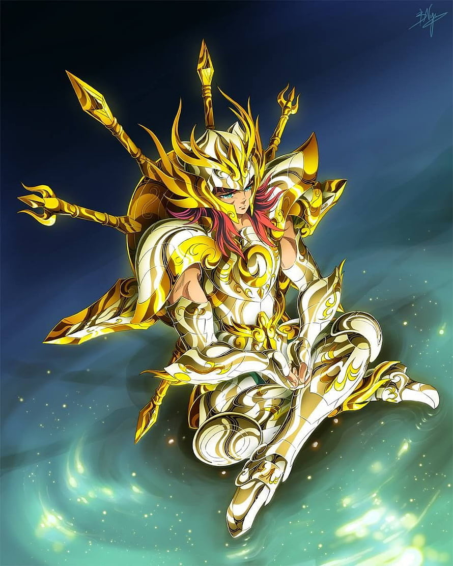 Libra Dohko in Divine Cloth from Saint Seiya Soul of Gold HD phone wallpaper