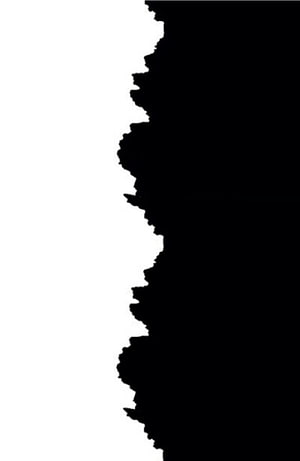 Minimalist Black and White Torn Edge Abstract Design HD phone wallpaper
