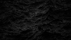Dark Abstract Black Texture Background With Deep Rugged Surface Details HD wallpaper