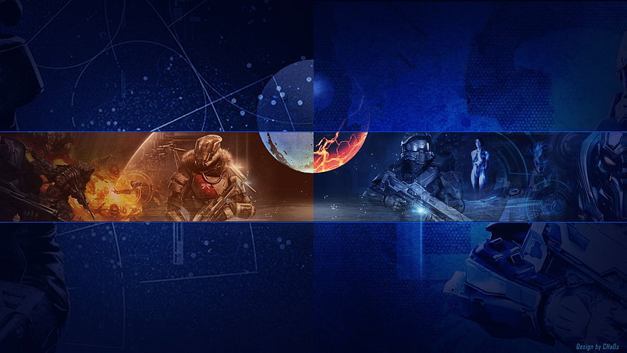 Halo Infinite Master Chief and Spartan-117 Sci-Fi Action Wallpaper HD wallpaper