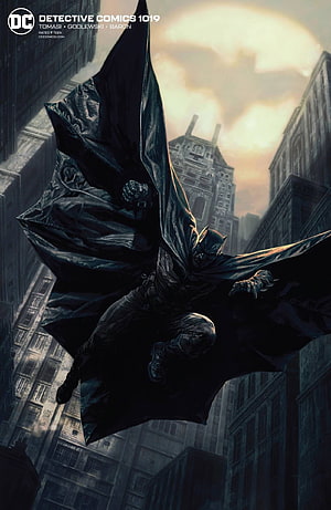 Batman Soaring Through Gotham City Streets in Dark Comic Book Illustration, Batman Canvas Art Archives in 2020, batman 2020 dc comic art HD phone wallpaper
