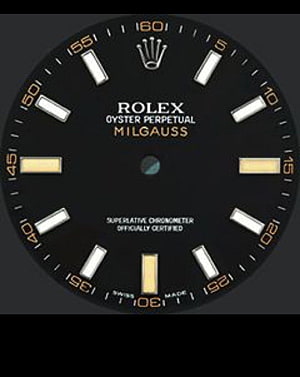 Rolex Milgauss Black Dial Watch Face Close-Up HD phone wallpaper