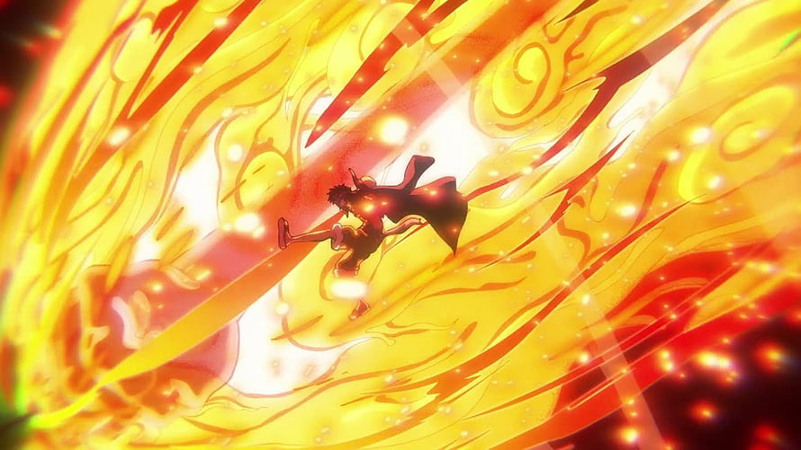 Monkey D. Luffy Gear 5 Sun God Nika Form Anime Wallpaper HD wallpaper